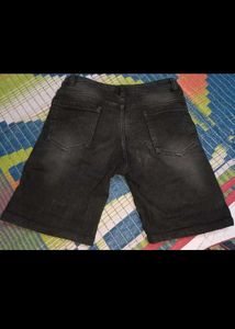 Bunny Print Striped Tee With Shorts