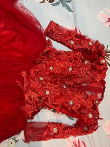 Cherry Red Gown
