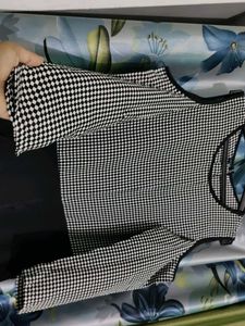 Chic Gingham Cold Shoulder Jumpsuit