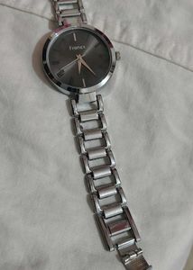 Silver &#39;Frence&#39; Watch