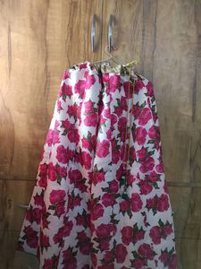 Floral Print Maxi Skirt