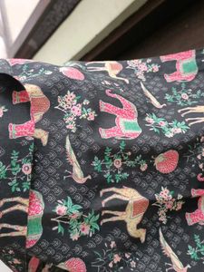 Elephant &amp; Camel Print Kurti Set