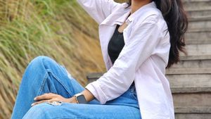 Oversized Button-Down Shirt