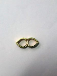 Gold Tone Hoop Earrings