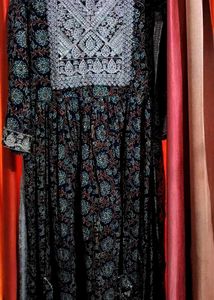 Elegant Embroidered  nyara cut Kurta