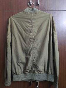 H&amp;M Olive Green Bomber Jacket