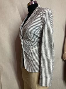 Striped Business Casual Blazer