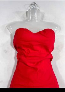 Red Bodycon Mini Dress