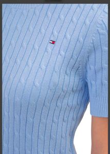 Orginal Tommy Hilfiger Blue Knit Top