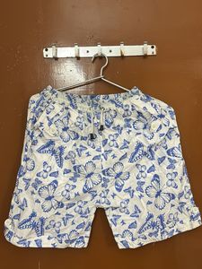 Butterfly Print Shorts