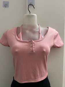 Pink Cute Top