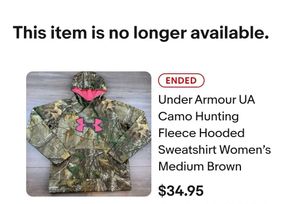 Under Armour Camo Hoodie