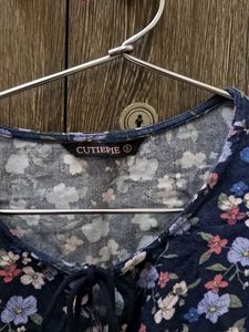 Floral Blue Top 💙