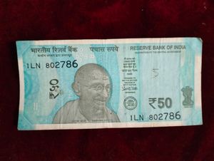 50rupees 786 Note