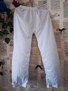 Black And White Wide Leg Pants