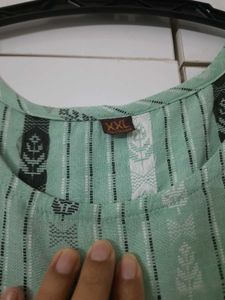 Printed Maternity Anarkali Kurta