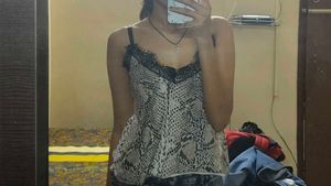 Y2K Snake Print Top