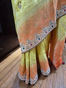 Elegant Yellow Saree