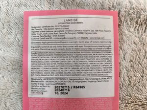 Laneige Lip Sleeping Mask - Berry (Sample)