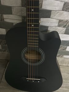 Black Guitar Super New Condition