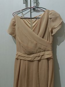 Beige Colour Dress
