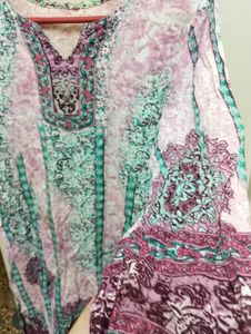 Pakistani Printed Kurta Dupatta Set