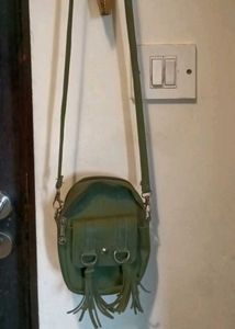 Green Sling Bag