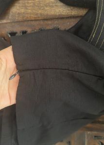 Brand New Without Tag India Black Sequin Blouse