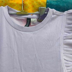 H&amp;M Lilac Bodycon Dress