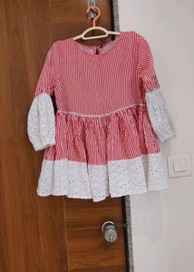 LA Zoire Peplum Top Size M