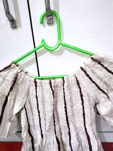 Off Shoulder Stretchable Top