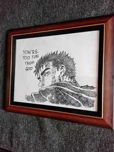 Beserk Manga Vol 1 With Besrk Frame Free Fre