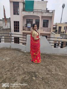 Elegant Pink Saree