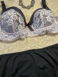 WIRED Lace Bra &amp; Panty Set