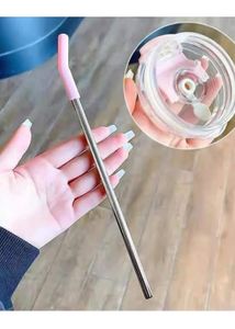 Kuromi Tumbler with Handle &amp; Straw - Purple