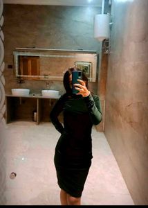 GREEN BODYCON DRESS
