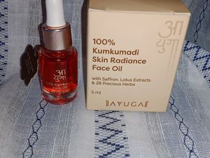 100%Kumkumadi Skin Radiance Face Oilwith Saffron, Lotus Extracts &amp; 28 Precious Herbs