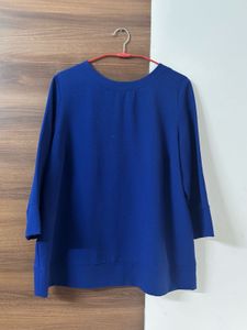 Premium M&S Elegant Blue Top