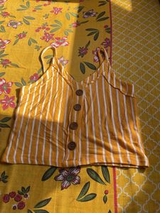 Striped Yellow Top