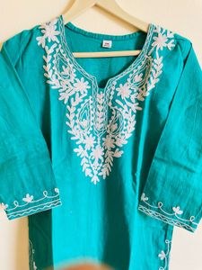 Elegant Embroidered Kurta