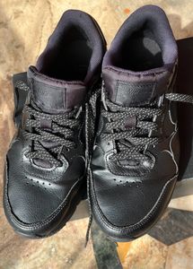 Nike Air Max SC Black Leather Shoes