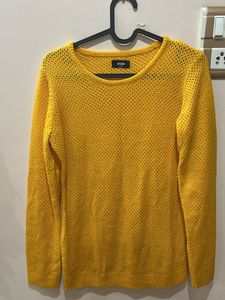Yellow Knit Sweater