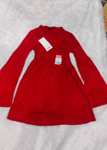 ✅Brand New Red Bell Sleeve Dress✅