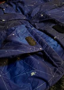 New Balance Black Puffer Jacket Reversible