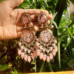 Cutwork Chandbali Earrings From Ishhaara