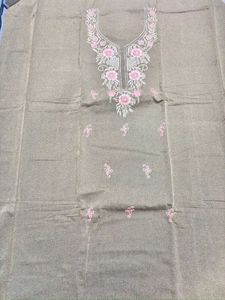 Embroidered Kurta Set Woolen