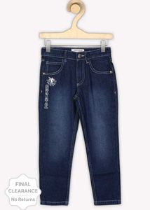 Boys' Dark Wash Denim Jeans