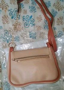 Elegant Beige Crossbody Bag