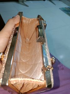 GOLD SLING BAG FOR PARTIES❣️