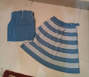 Trendy Summer Collection Skirt &amp; Top For Girl Kid